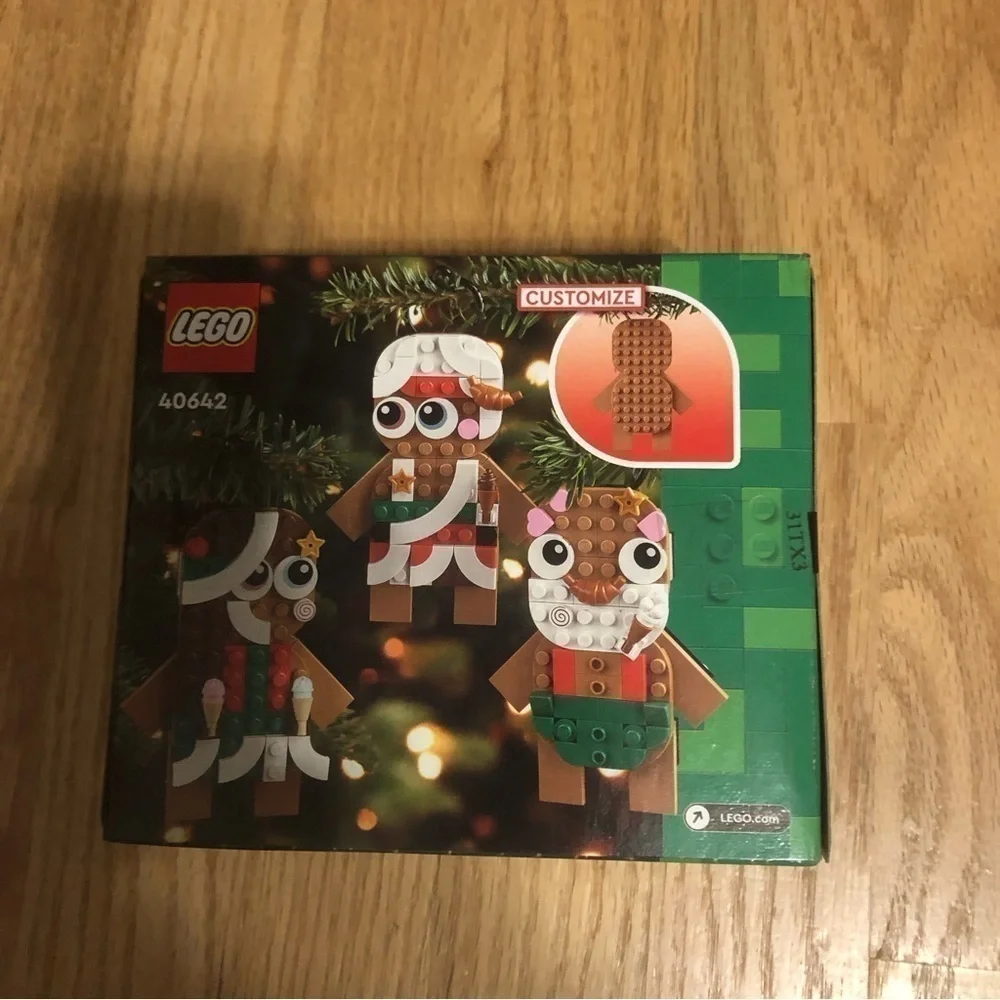 Lego Gingerbread Man Ornament Building Set NEW 40642 Christmas